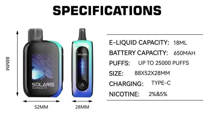 SOLARIS 25000 specifications SOLARIS 25000 specifications