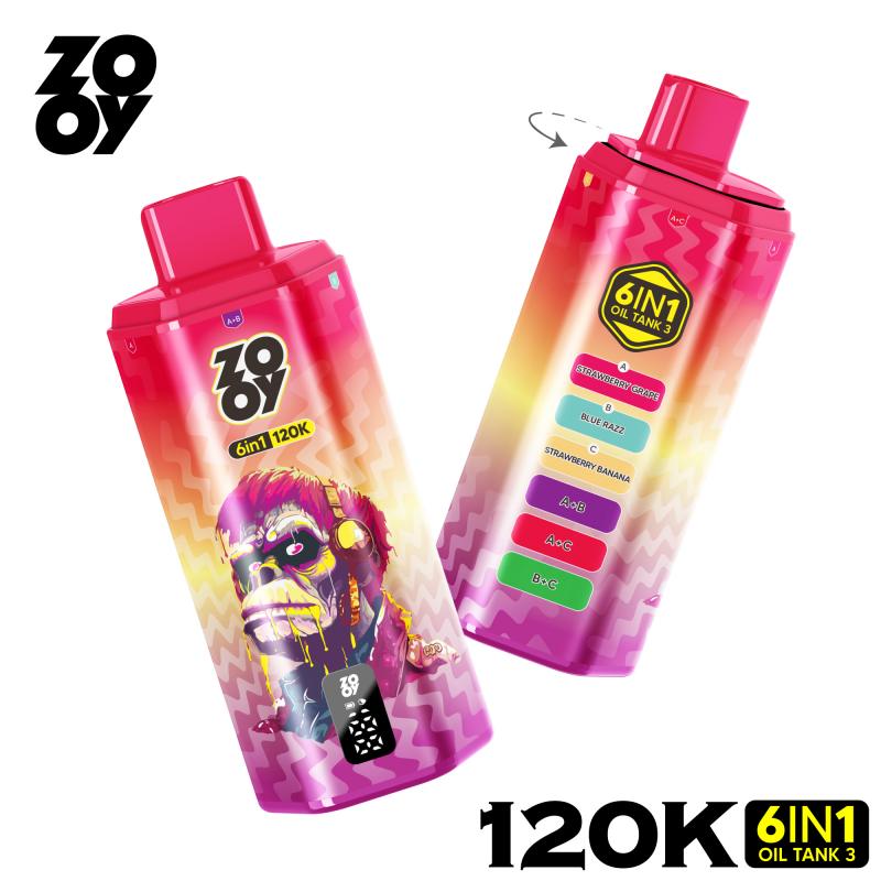 ZOOY VAPE 6 IN 1 120K-06