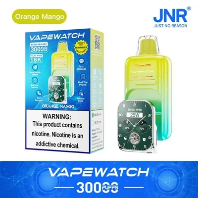 Nueva tendencia de Smart Vape en EE. UU.: JNR lanza relojes inteligentes y Mo...