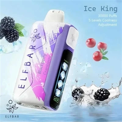 Sentimiento helado súper fuerte, Ice King recomienda: Elf Bar Ice King 30000