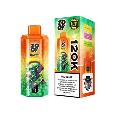 ZOOY 120K 6IN1: cigarrillos electrónicos desechables-multi-sabor premium para...