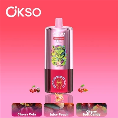 OKSO 3IN1 70000 PUFF: el cigarrillo electrónico desechable insignia diseñado ...