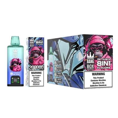 Vape desechable BANG BOX 200K: la opción preferida para un uso de alta capaci...