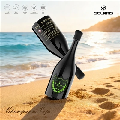Cigarrillo electrónico SOLARIS Champagne 30000 Puffs 30K: cuando el alto núme...