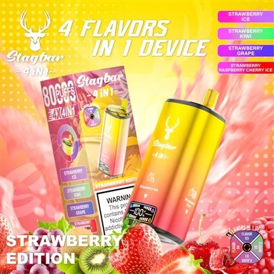 Recomendación del canal mayorista de Hotsellvape: Stag Bar 4in1 80000 Puffs -...