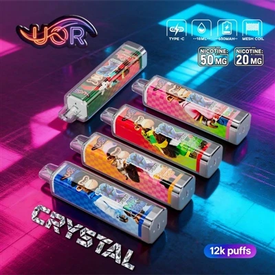 UOR CRYSTAL 12K: Una experiencia profesional en vaporizadores desechables