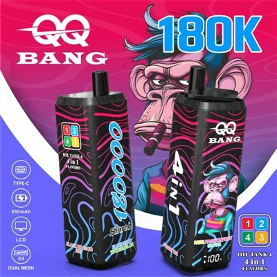 QQ BANG 180K: el nuevo creador de tendencias en cigarrillos electrónicos dese...