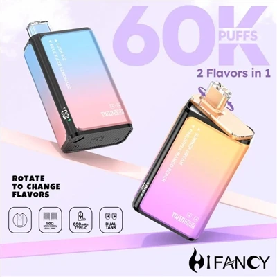 HIFANCY TWINS MAX 60K: una doble explosión de sabor, su aventura gustativa co...
