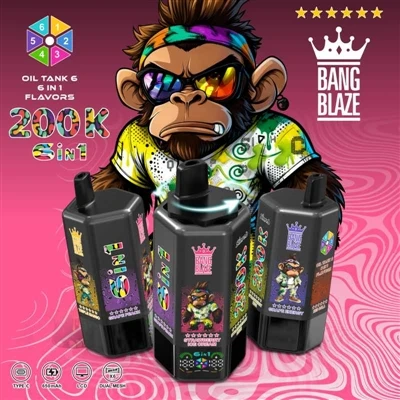 BANG BLAZE 6in1 200K: Una barra en la mano, seis sabores en uno, ¡ya sabes a ...