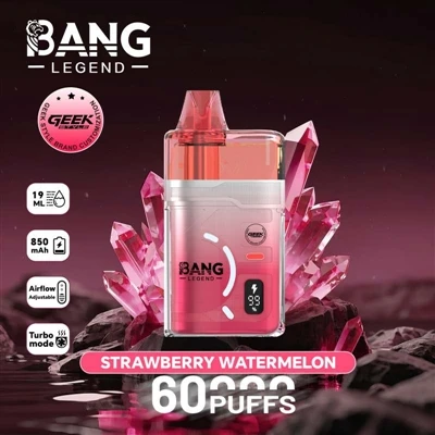 BANG LEGEND 60K: su nueva tendencia en el estilo de vida de los cigarrillos e...