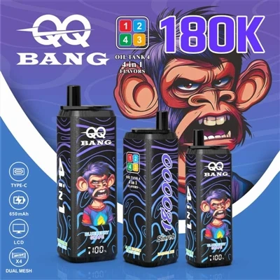 QQ BANG 4in1 180K: un dispositivo, cuatro sabores, que garantiza que cada boc...