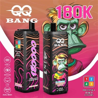 QQ BANG 4in1 180K: ¡Una barra para cuatro sabores que hace que tu día a día s...