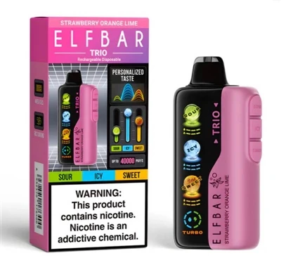 ELFBAR TRIO 40000: Cuando los equipos desechables comienzan a enfatizar la 'c...