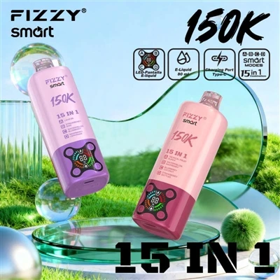 FIZZY SMART 150K 15 EN 1: Un dispositivo, quince sabores: ¡los cigarrillos el...