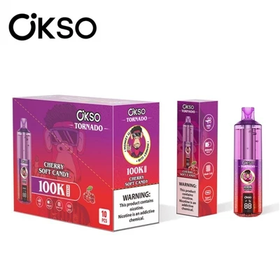 OKSO Tornado 100K Puffs: cuando los cigarrillos electrónicos-dejen de 'decepc...