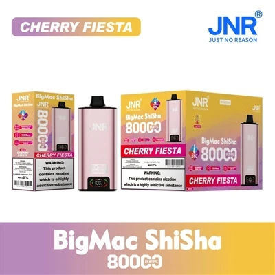 JNR Big Mac Shisha 80000: redefiniendo la experiencia de vapeo desechable de ...