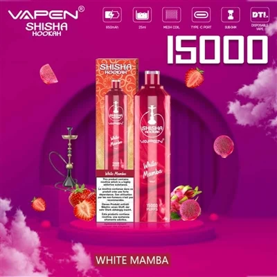 VAPEN SHISHA HOOKAH 15000: un cigarrillo electrónico-de alta-capacidad que po...