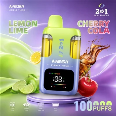 MESII VISIBLE TWINS 100K Puffs: cuando los cigarrillos electrónicos empiezan ...