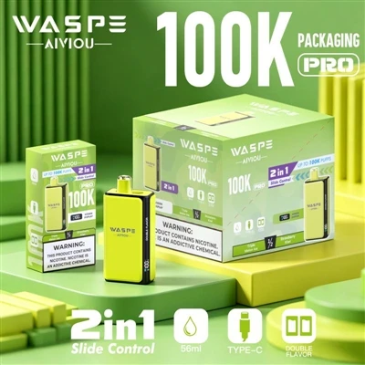 Waspe Double Flavor 100K Pro: cuando los vaporizadores desechables empiezan a...