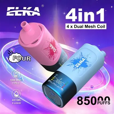 Luckee Elka 85000 bocanadas 4 en 1 sabores