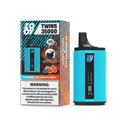 Zooy Twins 35k bocanadas de doble sabor