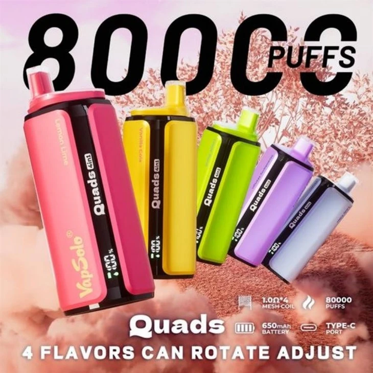 Vapsolo Quads 80000 Puffs high quality Vapsolo Quads 80000 Puffs high quality
